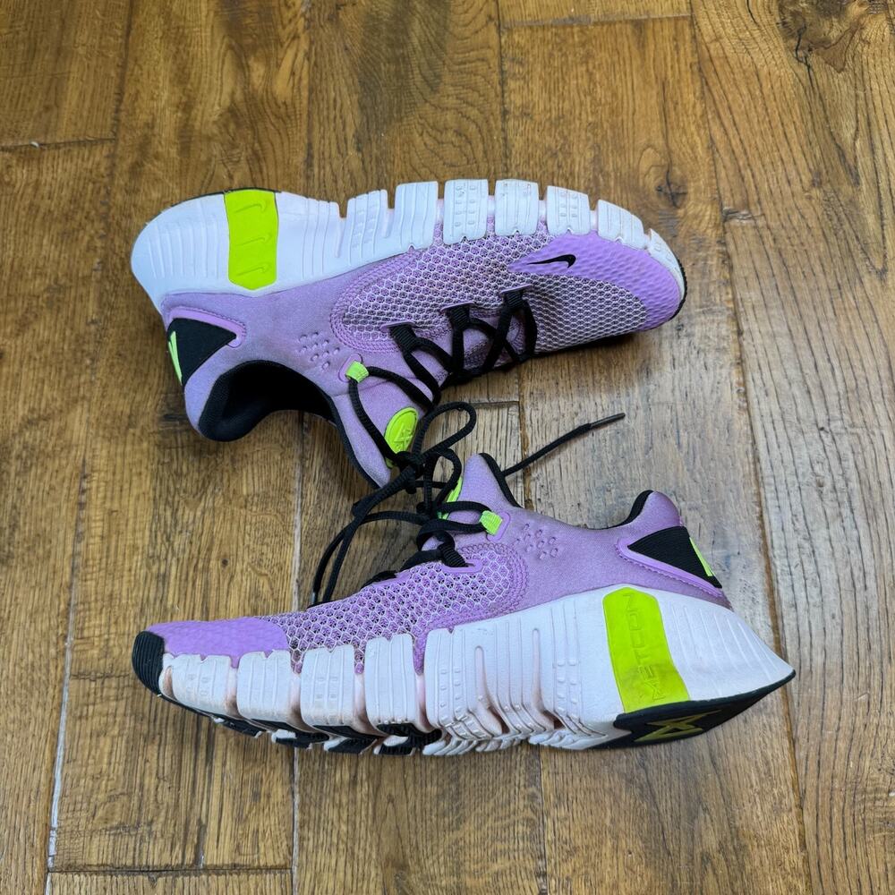 Nike Free Metcon 5 Shoes Womens Size 8.5 Purple Training Sneakers CZ0596-501 - Picture 6 of 8